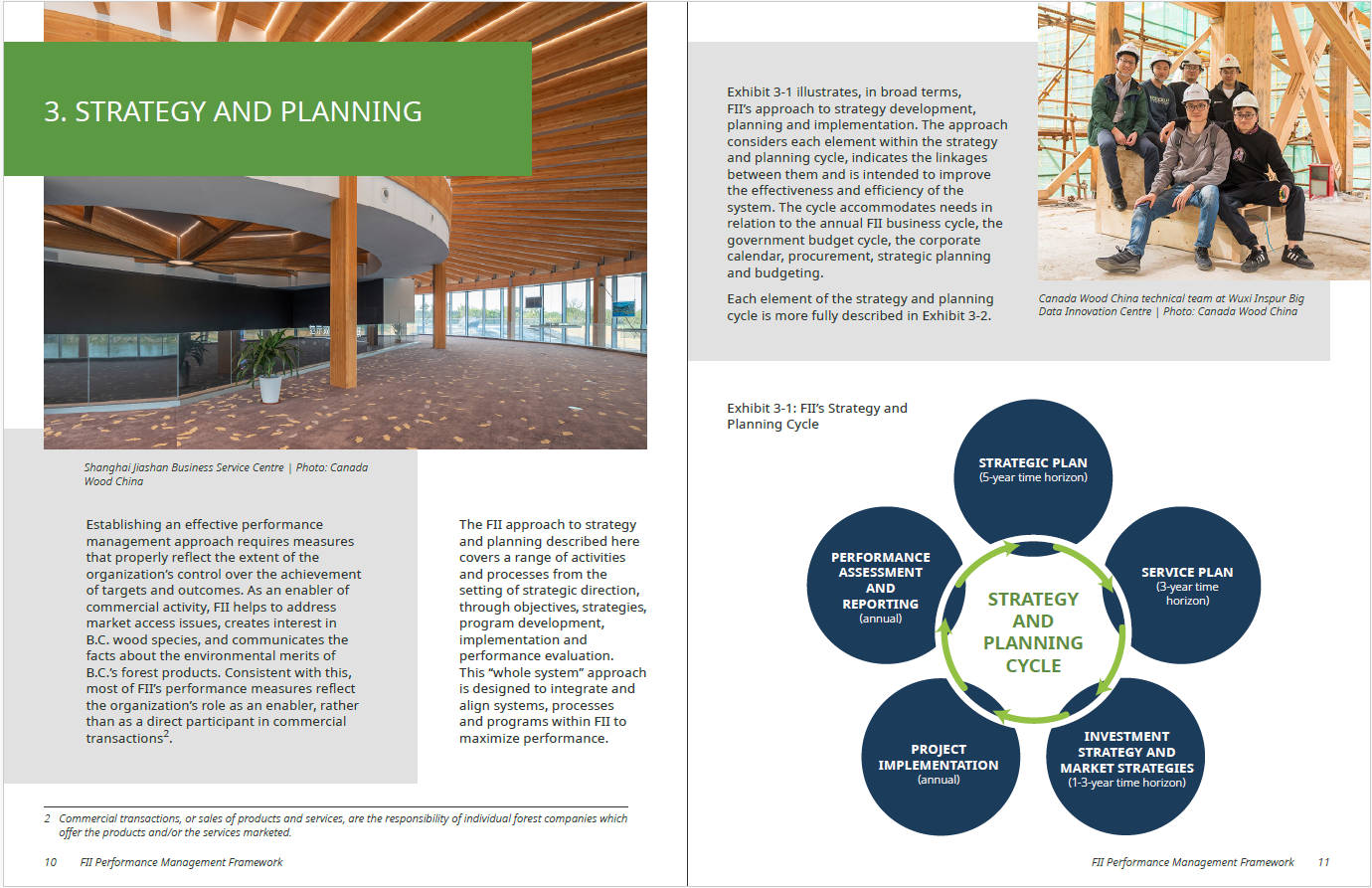 The redesigned page is now expanded into 2 pages with a more modern approach, the text is more legible and broken into different blocks. The infographic has a more organic look and the accurate brand colours.